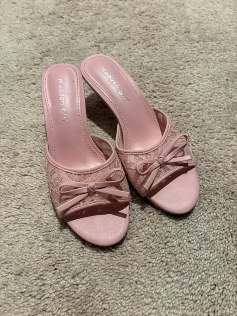 Pink Madden Girl Kitten Heels